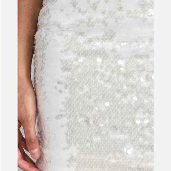 NWT Revolve Bardot Jinxa Mini Dress sz 6 sparkle - Picture 6 of 9